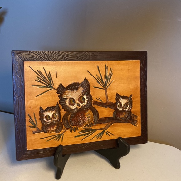 Owls Ceramic Wall Decor - Picture 6 of 6